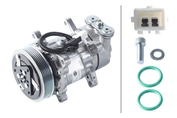 HELLA 8FK366200-191 | Klima Kompresörü Xsara II Xsara Picasso 206 Coupe Ew10j4 2.0 1.6 16V 99 >