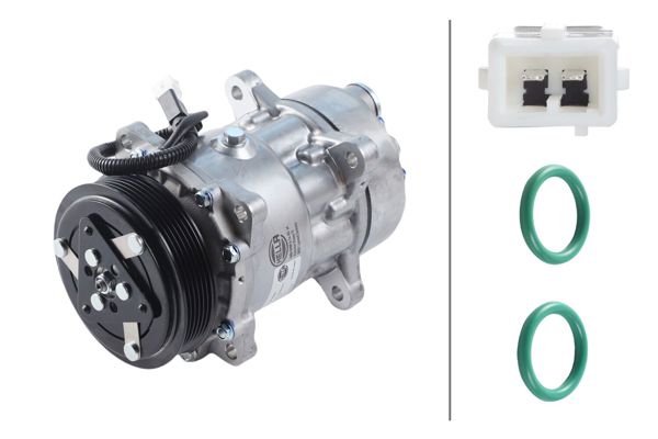 HELLA 8FK366200-641 | Klima Kompresörü P206 1,4Hdı P406 Xantia P306 Xsara P806 Evasıoan Boxer II Jumper II 2.0 HDI 2.0 16V