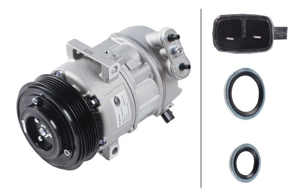 HELLA 8FK366200-791 | Klima Kompresörü Corsa D-Z10xep-Z12xep-A12xer-Z14xep-A14xer-Corsa E-B12xel-B14xej -