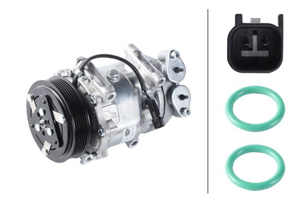 HELLA 8FK366200-811 | Klima Kompresörü Focus II 1.6Tdcı C Max 1.6Tdcı 07 > Mazda 3 1.6Cdı Volvo S40 1.6D 2.4 D5 00 > 012 C30