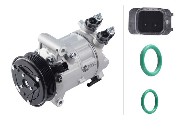 HELLA 8FK366200-921 | Klima Kompresörü Yeni Focus 1.0-1.5 Ecoblue 18 >