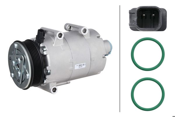 HELLA 8FK366201-621 | Klima Kompresörü Mondeo / S-Max Bm 06 -