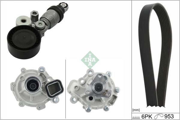 INA 529060830 | Triger Seti Devirdaim Mazda 2 1.5 14-17 / Mazda 3 1.5-2.0 13-Mazda 6 2.0-2.5 13-/ Cx-3 15-/ Cx-5 11