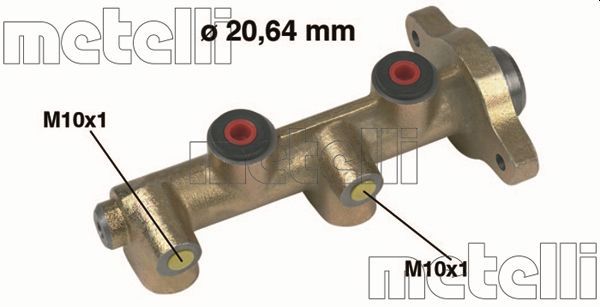 METELLİ 05-0117 | Fren Ana Merkezi Opel Vectra B Makyajlı