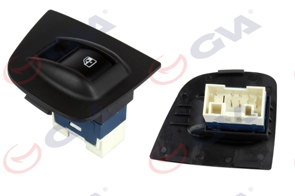 GVA 8029002 | Cam Açma Anahtarı Fiat Doblo 05-Sağ Tekli