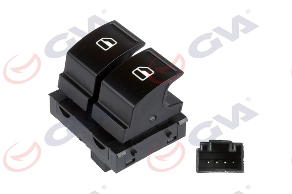 GVA 8075011 | Cam Açma Anahtarı Sol Vwag Tüm Modeller 04-12 Çiftli