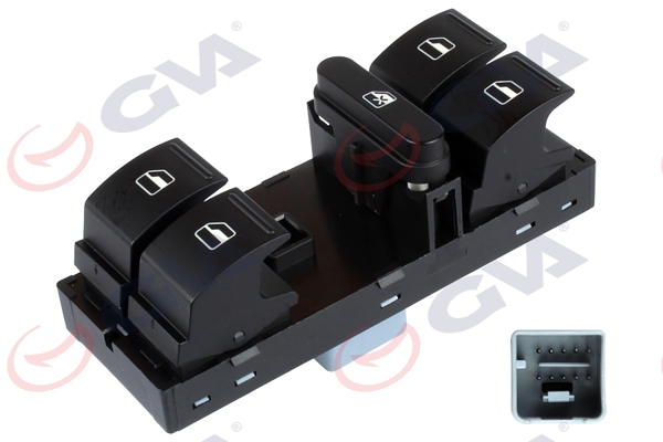GVA 8075050 | Cam Açma Anahtarı Ön Sol Vwag Tüm Modeller 04-12 Dörtlü