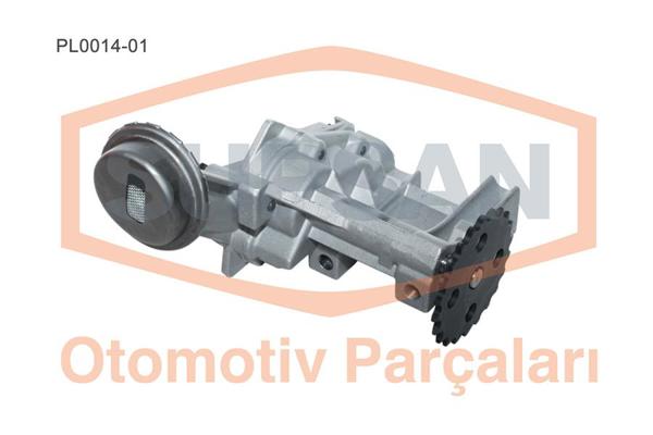 SUPSAN PL0014-01 | Yağ Pompası 99-06 Clio.II 1.4 8V 06-Logan 1.4-1.6 *22Dıs*