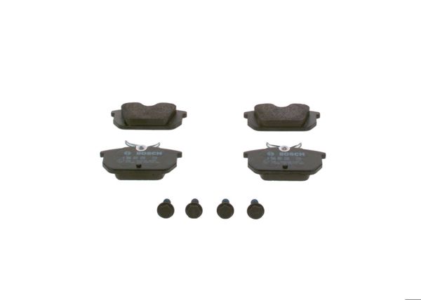 BOSCH 0986491030 | Fren Balatası Arka 597327 Wva 23177 (Fiat Marea 2.0 2.4 99-01) 0986Tb2780