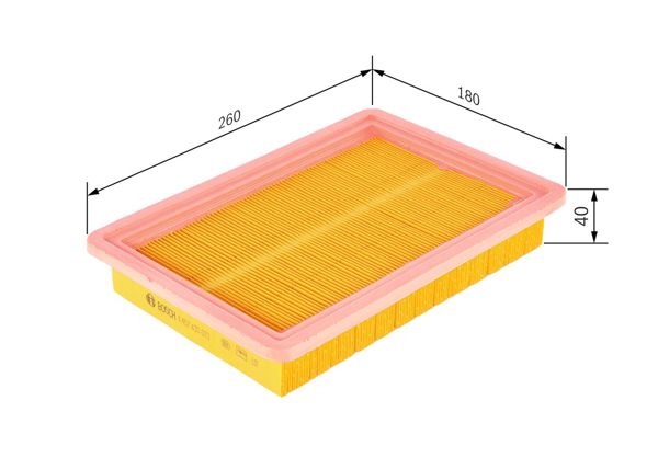 BOSCH 1457433073 | Filtre Hava-(Hyundai Elantra 96 / 00)