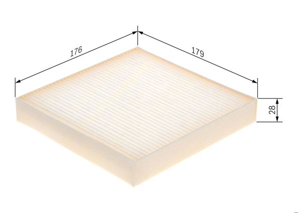 BOSCH 1987435134 | Kabin Filtresi Picanto 17 -