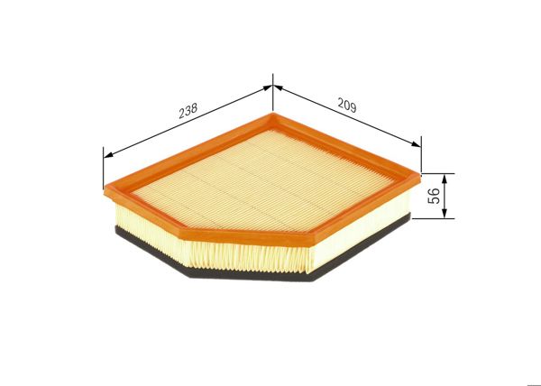 BOSCH F026400146 | Hava Filtresi 10-S60-S80-V60-V70-Xc60-Xc70