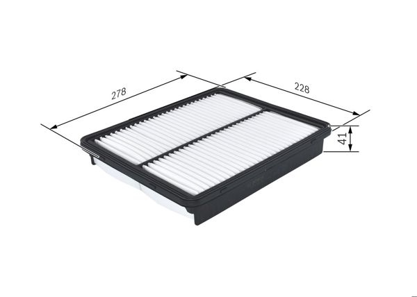 BOSCH F026400292 | Hava Filtresi (Hyundai)