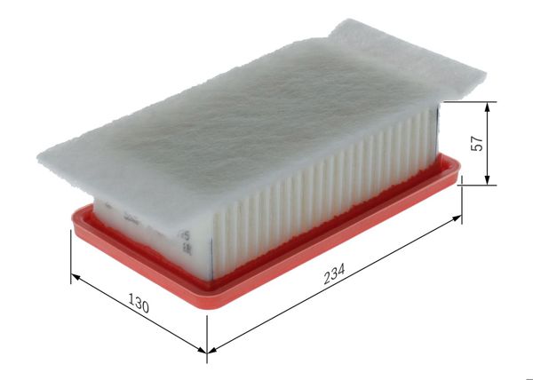 BOSCH F026400715 | Hava Filtresi 20 > Clio.V-Captur.II 1.5Bluedci