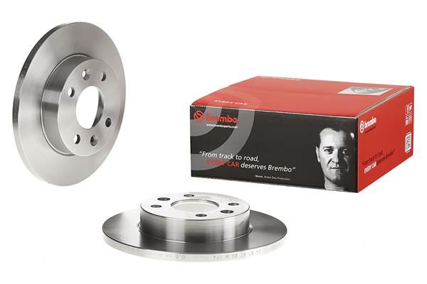 BREMBO 08.2958.14 | Fren Diski Ön Standard Renault | 2 Adet