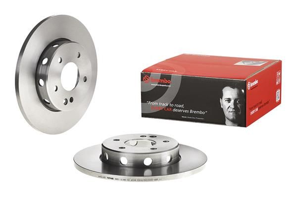BREMBO 08.4750.44 | Fren Diski Ön Standard Mercedes-Benz | 2 Adet