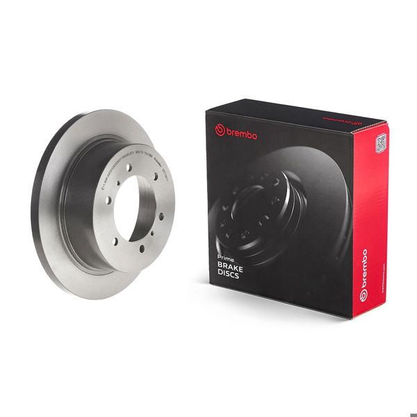 BREMBO 08.7106.11 | Fren Diski Arka UV Coated Mitsubishi | 2 Adet
