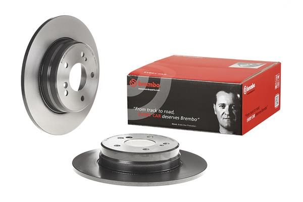 BREMBO 08.7211.21 | Fren Diski Arka (Mercedes C-Serisi (W203) 94-07 / E-Serisi (W210) 97-02) | 1 Adet