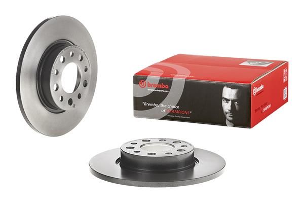 BREMBO 08.9364.11 | Fren Diski Arka UV Coated Alfa Romeo | 2 Adet