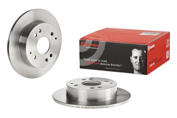 BREMBO 08.9603.10 | Fren Diski Arka Standard Rover | 2 Adet
