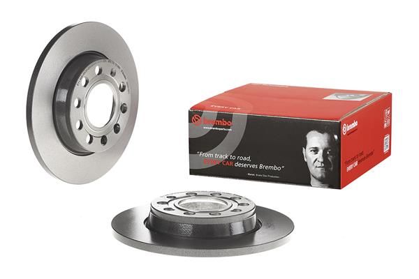 BREMBO 08.9918.21 | Fren Diski Arka Kaplamalı (Audi A4 01-08 Seat Exeo 09-14) | 2 Adet