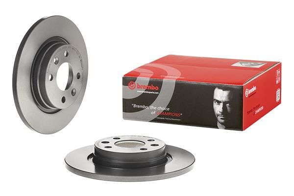 BREMBO 08.A268.21 | Fren Diski Ön UV Coated Renault | 2 Adet