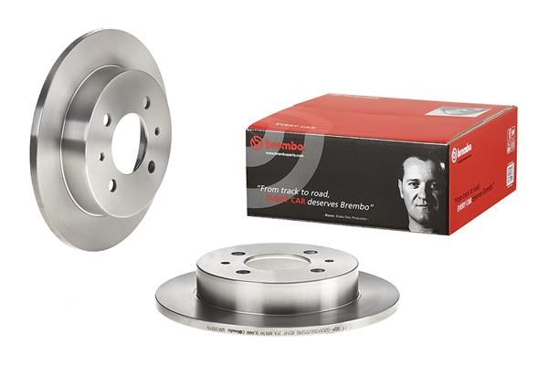 BREMBO 08.A328.10 | Fren Diski Arka Standard Mitsubishi | 2 Adet