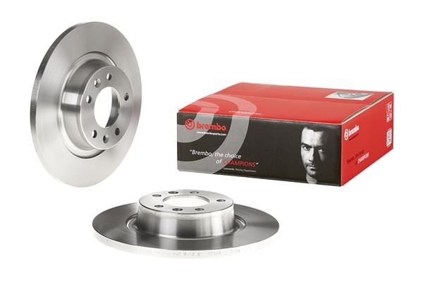 BREMBO 08.A456.10 | Fren Diski Arka Düz 290mm (Fiat: Scudo / Citroen: Jumpy / Peugeot: Expert 1.6 HDI 2.0 HDI 07-) | 2 Adet