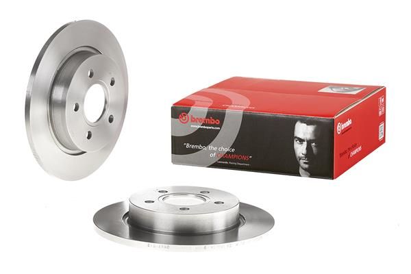 BREMBO 08.A725.10 | Fren Diski Focus 10-20 Arka | 2 Adet