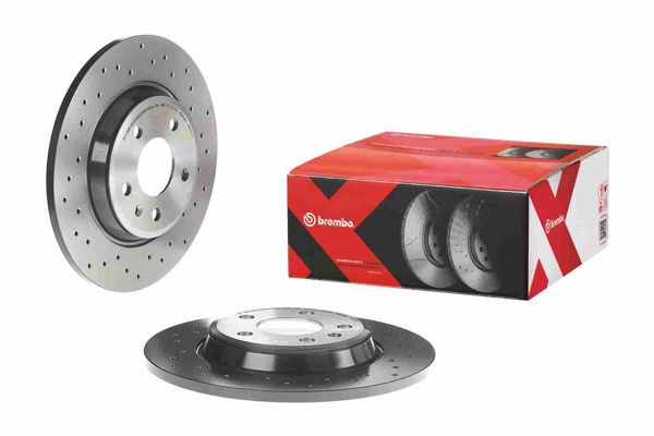 BREMBO 08.A759.1X | Arka Fren Diski-300×12 5×112 (Audi A4 08-16 A5 08-17 A6 11-18 Q5 09-17) Delikli | 1 Adet