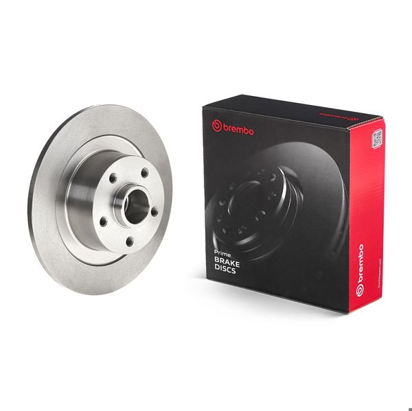 BREMBO 08.B396.27 | Fren Diski Arka Wıth Bearıng Kit Renault | 2 Adet
