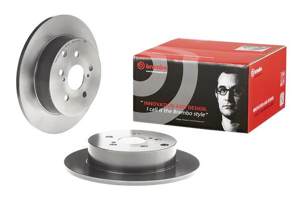 BREMBO 08.B646.11 | Fren Diski Arka UV Coated Toyota | 2 Adet