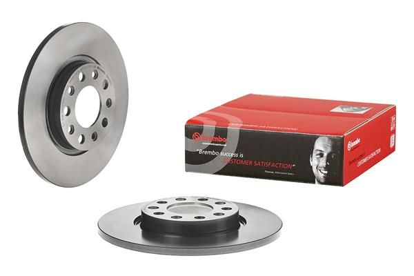 BREMBO 08.N282.11 | Fren Diski Arka UV Coated Chrysler | 2 Adet