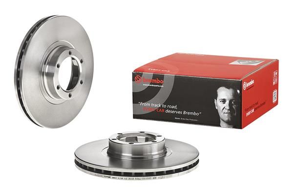 BREMBO 09.3357.10 | Fren Diski Ön Standard Opel | 2 Adet