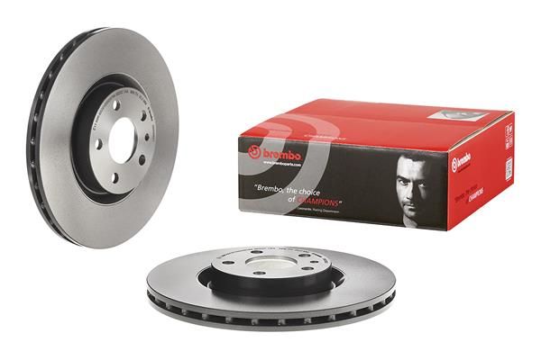 BREMBO 09.5058.21 | Fren Diski Ön UV Coated Alfa Romeo | 2 Adet