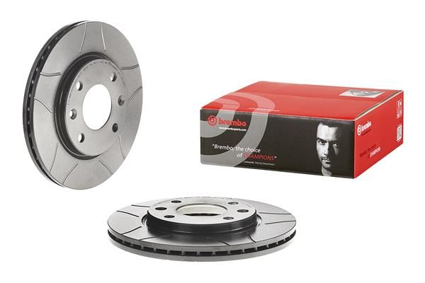 BREMBO 09.5196.75 | Fren Diski Ön Max Citroen | 2 Adet
