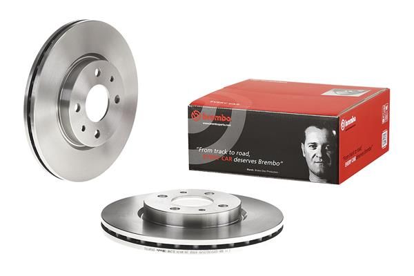 BREMBO 09.5843.10 | Fren Diski Ön Standard Alfa Romeo | 2 Adet