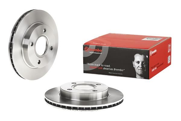 BREMBO 09.6727.34 | Fren Diski Ön Standard Ford | 2 Adet