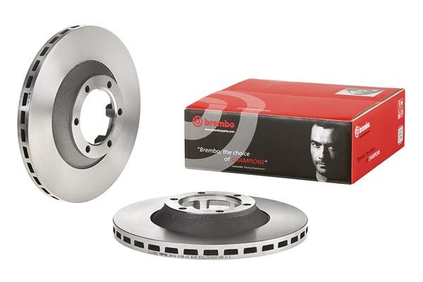 BREMBO 09.6817.10 | Fren Diski Ön Standard Hyundai | 2 Adet