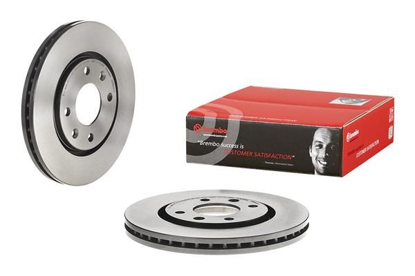 BREMBO 09.6932.11 | Fren Diski Ön UV Coated Peugeot | 2 Adet