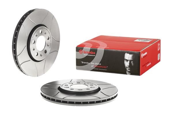 BREMBO 09.7010.76 | Fren Diski Ön 288×25 (VW Golf 98-02 Polo 02-18 Audi A3 97-03 Skoda Octavia 97-11) Max | 2 Adet
