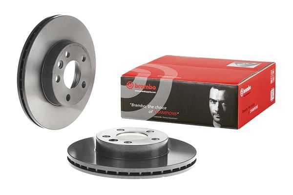 BREMBO 09.7131.11 | Fren Diski Ön UV Coated VW | 2 Adet