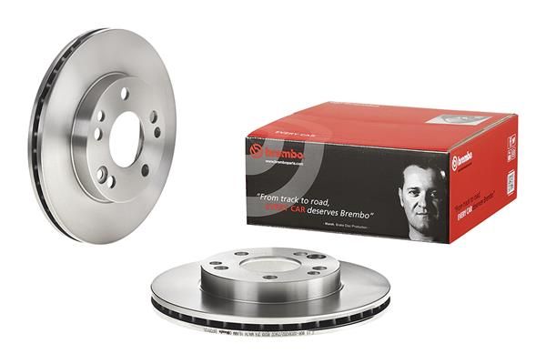 BREMBO 09.7291.20 | Fren Diski Ön Standard Mercedes-Benz | 2 Adet
