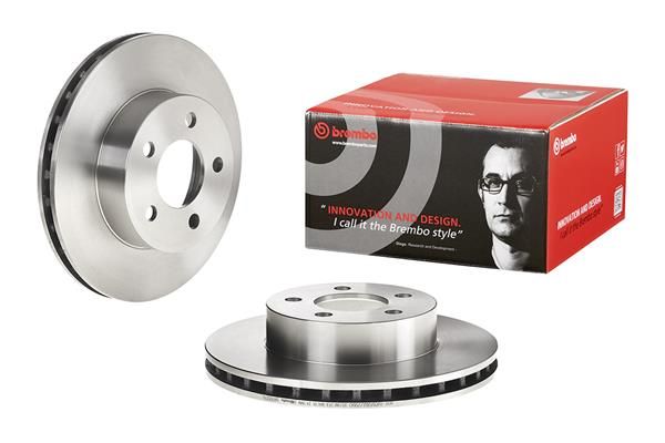 BREMBO 09.7652.10 | Fren Diski Ön Standard Ford | 2 Adet