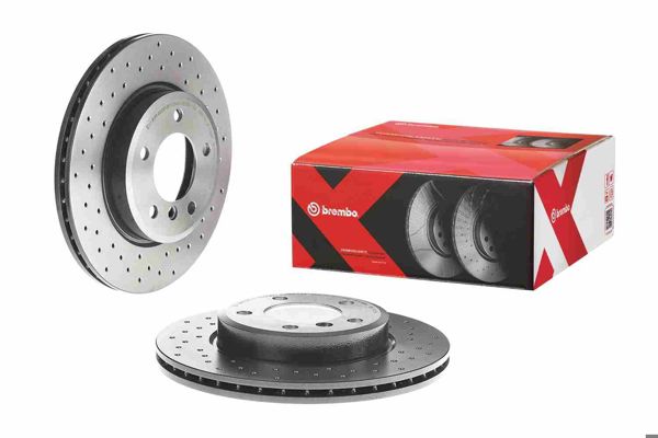 BREMBO 09.7701.1X | Fren Diski Ön Xtra BMW | 2 Adet