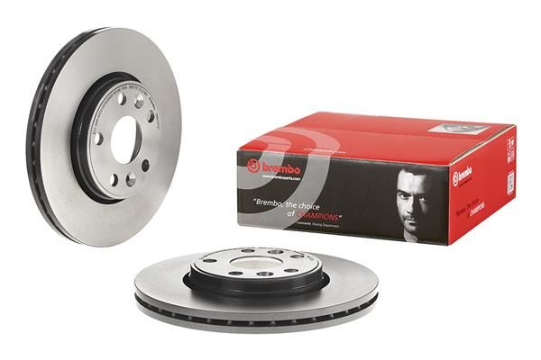 BREMBO 09.8137.31 | Fren Diski Ön UV Coated Renault | 2 Adet