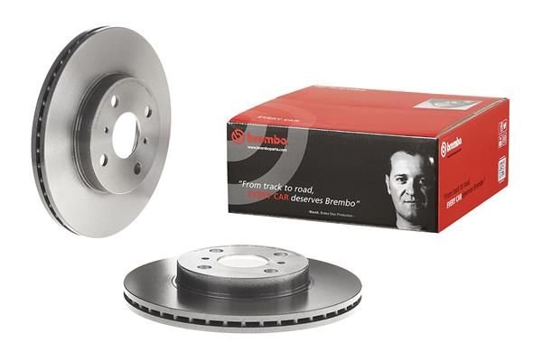 BREMBO 09.8545.11 | Fren Diski Ön UV Coated Toyota | 2 Adet