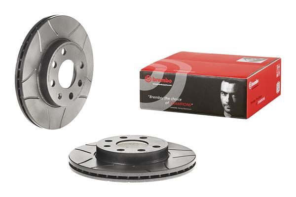 BREMBO 09.8635.75 | Fren Diski Ön Max Opel | 2 Adet