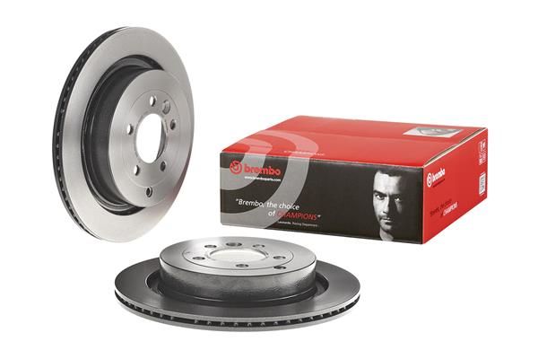 BREMBO 09.8876.31 | Brembo / Fren Diski R.Rover Sport 3.0 / 3.6 Arka Tek | 1 Adet