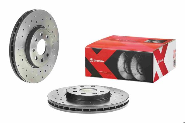 BREMBO 09.9159.2X | Fren Diski Ön Xtra Opel | 2 Adet